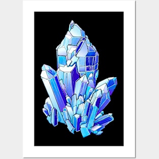 Gemstone Illustration Posters and Art